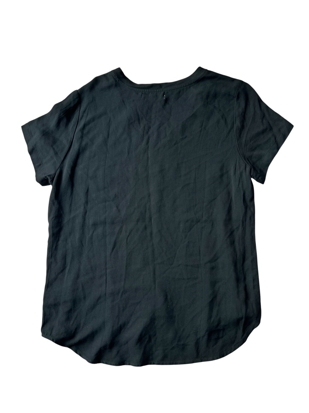 Alexander Jordan Women’s Black Short Sleeve V - Neck Tee Shirt Size L - Picture 6 of 14